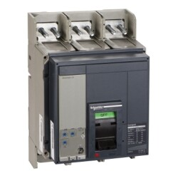 33466S5 - 800 Amper, 50kA, Kompakt Tip Şalter, MicroLogic 5.0, 3 Kutuplu, Mandallı - Schneider Electric