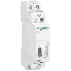A9C30812 - iTL Darbe Akım Anahtarı, 16A 2P 230VA - Schneider Electric