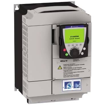 ATV61HD18N4 - Hız Kontrol Cihazı ATV61 - 18,5kW 25HP - 380...480V - IP20 - 1