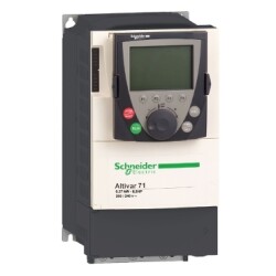 ATV71H075N4 - variable speed drive ATV71 - 0.75kW-1HP - 480V - EMC filter-graphic terminal - 1