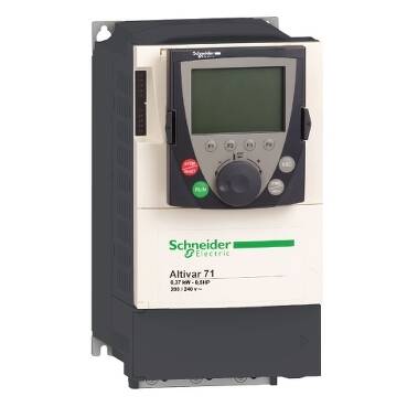 ATV71H075N4 - variable speed drive ATV71 - 0.75kW-1HP - 480V - EMC filter-graphic terminal - 1