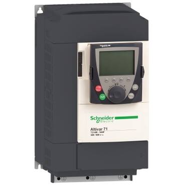 ATV71HU75N4 - variable speed drive ATV71 - 7.5kW-10HP - 480V - EMC filter-graphic terminal - 1