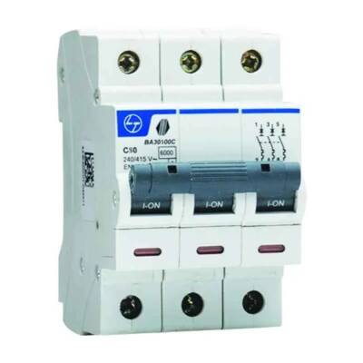 BA30500C-50A, 6kA, C Type, 3P MCB - 1