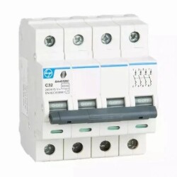 BA40320C-32A, 6kA, C Type, 4P MCB - Lauritz Knudsen Electrical and Automation