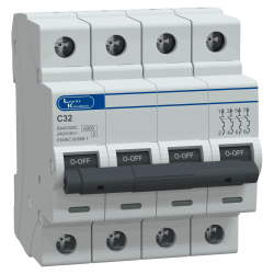 BA40320C-32A, 6kA, C, 4P MCB, Otomatik sigorta - Lauritz Knudsen Electrical and Automation