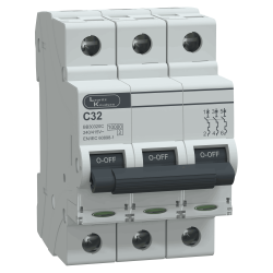 BB30320C-32A, 10kA, C, 3P MCB, Otomatik sigorta - Lauritz Knudsen Electrical and Automation