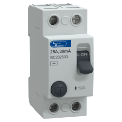 BC202503- 2P 25A, 30 mA RCCB, Kaçak akım rölesi - Lauritz Knudsen Electrical and Automation