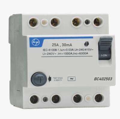 BC402503-25A 4P RCCB (30MA SENSITIVITY) - 1