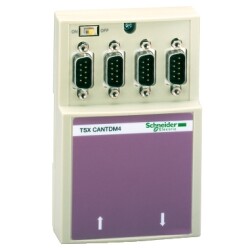 TSXCANTDM4 - Canopen Tap Bağlantı Kutusu - 1 Vidalı Terminal Bloğu Ve 4 Sub-D9 - 1