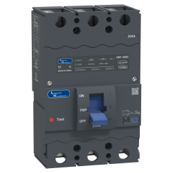 CM90638OONO-DN1, 200A, 3P, 25kA MCCB - Lauritz Knudsen Electrical and Automation
