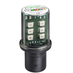 DL1BDB5-LED lamba, 24V AC/DC, amber - Schneider Electric