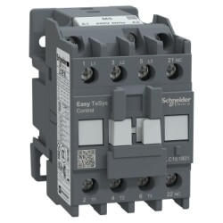 LC1E1801M5 - Easypact Tvs Kontaktör 3P 18A 220Vac 50Hz 1Nk - 1