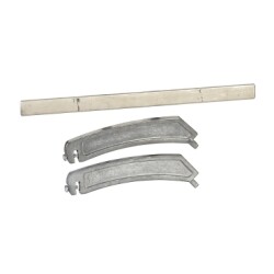 BMXXSP0400 - Ekran Bağlantı Kiti - M340 Raf İçin - 4 Slot - 1