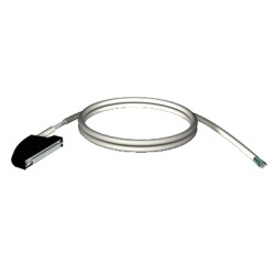 BMXFCW301S - Ekranlı Kablo Seti - 40 Yollu Termnl - Bir Ucunda Çok Uçlu - M340 G/Ç İçin - 3 M - 1