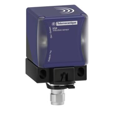 XS8C2A4PCM12 - Endüktif Sensör Xs8 40X40X70 - Pbt - Sn40 Mm - 12..48Vdc - M12 - 1
