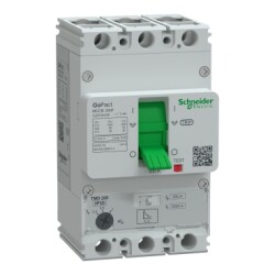 G20F3A200 - GOMCCB 200F 3P3D 200A ADJ - Schneider Electric