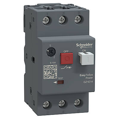 GZ1E14 - EasyPact TVS Motor circuit breaker 6-10A - 1