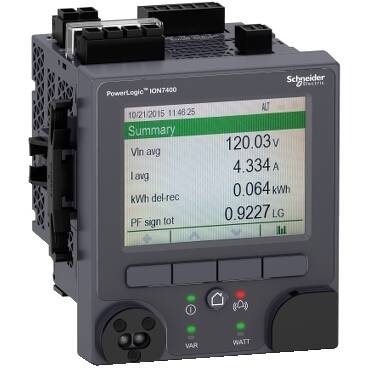 METSEION7400 - PowerLogic ION7400 Enerji Kalite Analizörü, Panoya montaj - 1