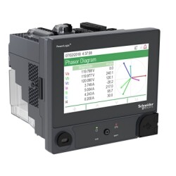 METSEION93040 - PowerLogic™ ION9000 Enerji Kalite Analizörü, DIN raya montaj, LVCS, 192 mm display, B2B adaptörü, HW kit - Schneider Electric