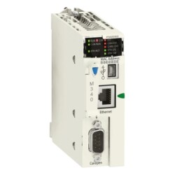 BMXP3420302 - İşlemci Modülü M340 - Maks 1024 Dijital + 256 Analog G/Ç - Canopen - Schneider Electric