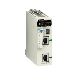 BMXP342020H - İşlemci Modülü M340 - Maks 1024 Dijital + 256 Analog G/Ç - Modbus - Ethernet - Schneider Electric