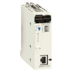 BMXP342000 - İşlemci Modülü M340 - Maks 1024 Dijital + 256 Analog G/Ç - Modbus - Schneider Electric