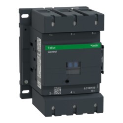 LC1D150FD - TeSys D Kontaktör 150A AC3 110VDC - Schneider Electric
