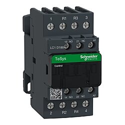 LC1D188M7 - MAGNETIC CONTACTOR 32A AC1 4P 2NO2NC220V - Schneider Electric