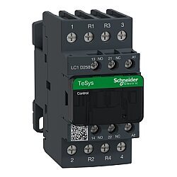 LC1D258M7 - MAGNETIC CONTACTOR 40A 440V AC1 4P220VAC - Schneider Electric