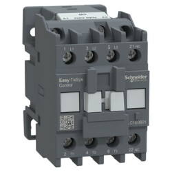 LC1E0601M5 - EasyPact TVS Contactor 3P 1NK 2,2KW 220V - Schneider Electric