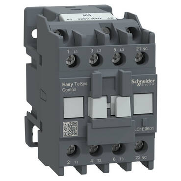 LC1E0601M5 - EasyPact TVS Contactor 3P 1NK 2,2KW 220V - 1