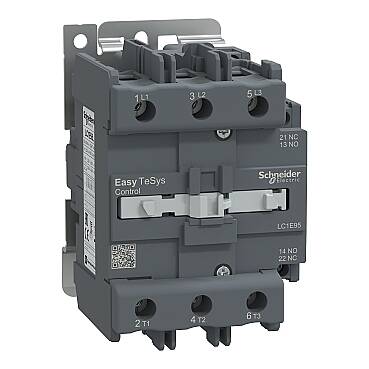 LC1E95M5 - EasyPact TVS Contactor 3P 45KW 220VAC - 1