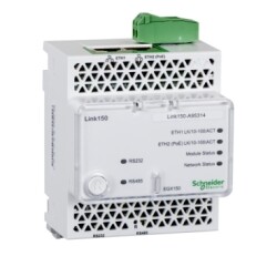 EGX150 - Link 150 - Ethernet Ağ Geçidi - 2 Ethernetport - 24 V Dc Ve Poe - Schneider Electric