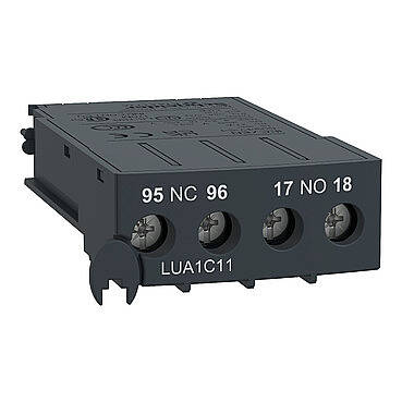 LUA1C11 - TeSys U Aux contact block 1NO+1NC - 1