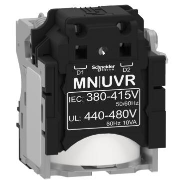 LV429408 - undervoltage release MN - 440..480V 60Hz - 1