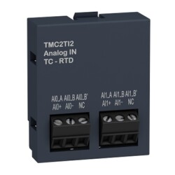 TMC2TI2 - M221 Kartuş - 2 Sıcaklık Girişi - G/Ç Uzatma - Schneider Electric