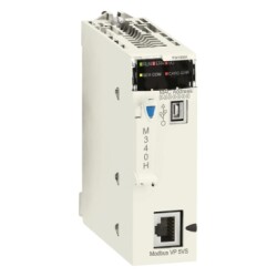 BMXP341000H - M340 H CPU34 1000 MODBUS - 20 lik bağlantı blokları Vidalı - 1