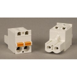 STBXTS2120 - Modicon Stb - 24V Dc Güç Kaynağı İçin 2 Pim Çıkarılabilir Konnektör - Yaylı Tip - Schneider Electric