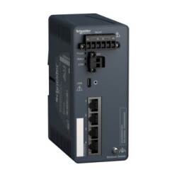 MCSESM043F23F0 - Modicon Yönetilen Anahtar - bakır için 4 bağlantı noktası - 1