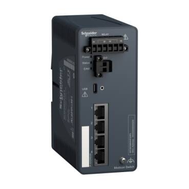 MCSESM043F23F0 - Modicon Yönetilen Anahtar - bakır için 4 bağlantı noktası - 1