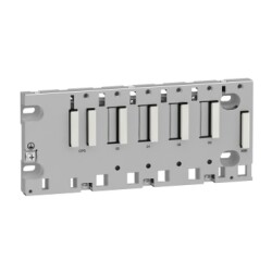 BMXXBP0400 - Raf M340 - 4 Slot - Panel, Plaka Veya Dın Rayı Montajı - 1