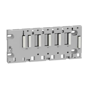 BMXXBP0400 - Raf M340 - 4 Slot - Panel, Plaka Veya Dın Rayı Montajı - 1