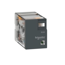 RXM4LB2BD - MINIATURE RELAY OPTIMUM 4 CO 24 VDC AND - Schneider Electric