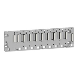 BMXXBP0800H - Sağlamlaştırılmış Raf M340 - 8 Slot - Panel, Plaka Veya Dın Rayı Montajı - 1