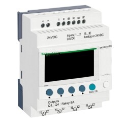 SR3B101BD-Zelio 10 I/O 24VDC - Schneider Electric