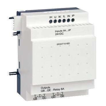 SR3XT101BD - 10I/O Genişleme Modülü 24VDC - 1