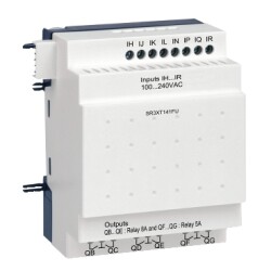 SR3XT141FU - Dijital G/Ç uzatma modülü - 14 G Ç - 100..240 V AC - Zelio Logic için - 1