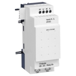 SR3XT61BD - 6I/O Genişleme Modülü 24VDC - Schneider Electric
