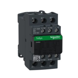 LC1D25BD - Tesys D Kontaktör 3P 25A Ac3 24Vdc - Schneider Electric