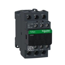 LC1D32BD - Tesys D Kontaktör 3P 32A Ac3 24Vdc - Schneider Electric